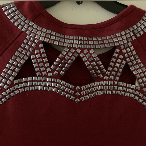 Vertigo 2 Way Red Pomegranate Dress Beautiful Outstanding Stylish - Picture 3 of 11